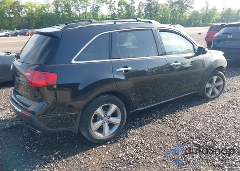 2012 Acura Mdx Technology Package из США, поврежденный, VIN 2HNYD2H4XCH500199